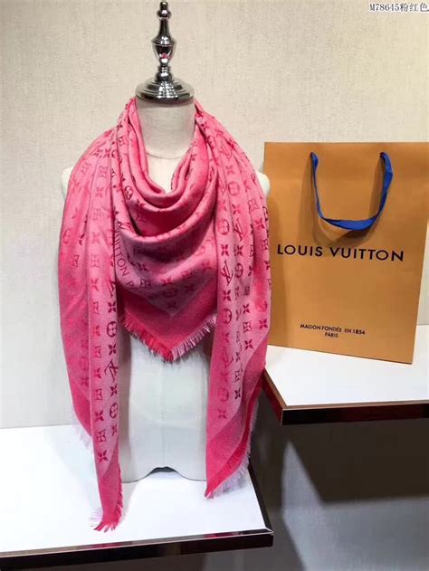 louis vuitton pink denim shawl|Louis Vuitton denim scarf.